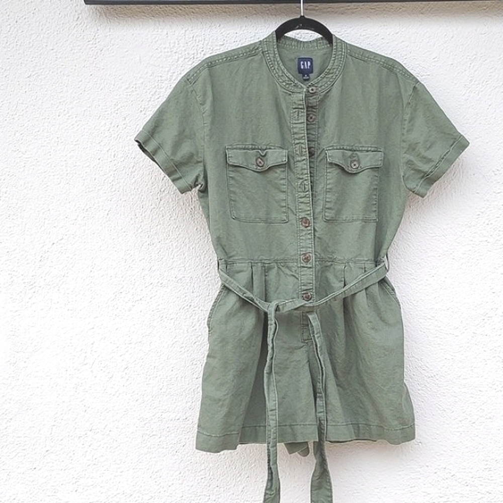 GAP Linen Blend Romper S